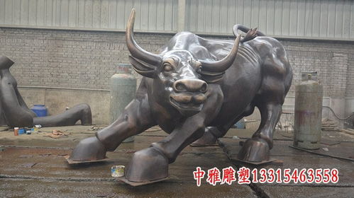 玻璃钢仿铜牛头雕塑 西藏黄铜牛雕塑厂家
